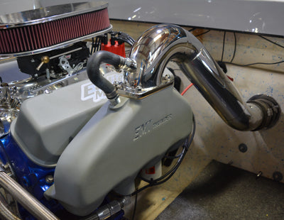 EMI Thunder Exhaust System - BB Chevy with High Perf SS Risers